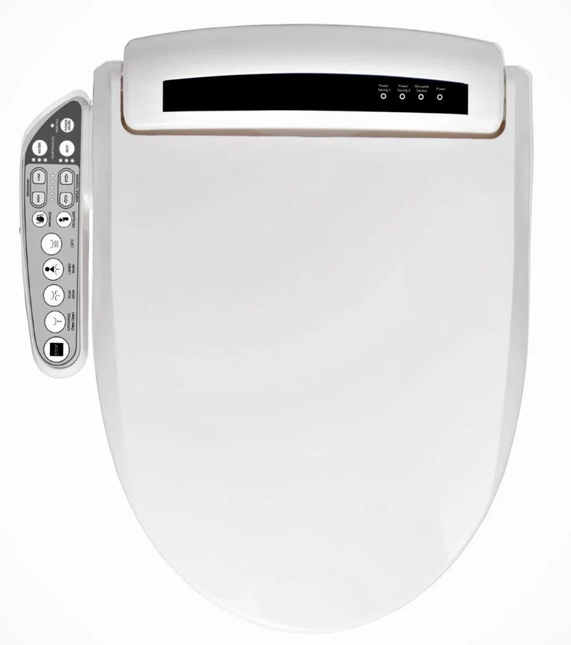 Elektrischer Bidet WC-Sitz mit Warmwasser Fön & Soft-Close