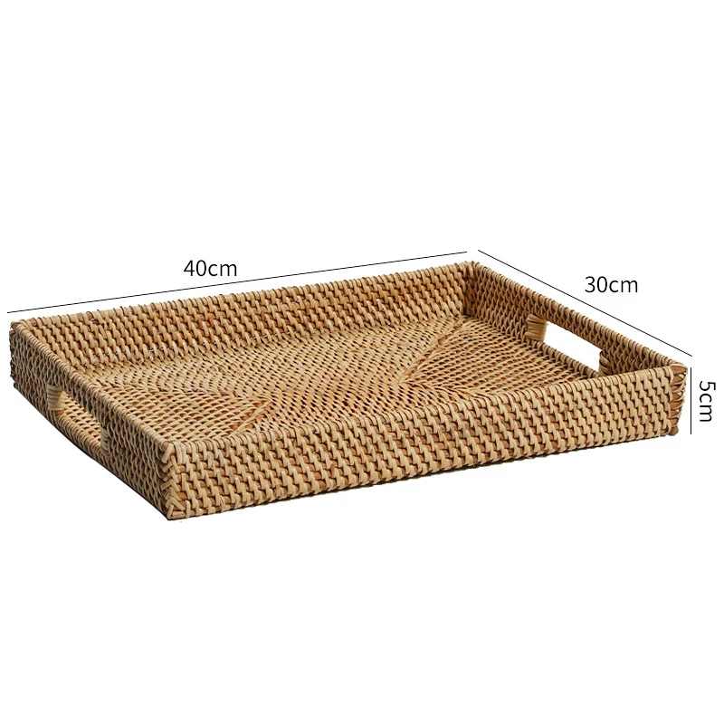 Unisex Handgeflochtener Serviertablett Karnz