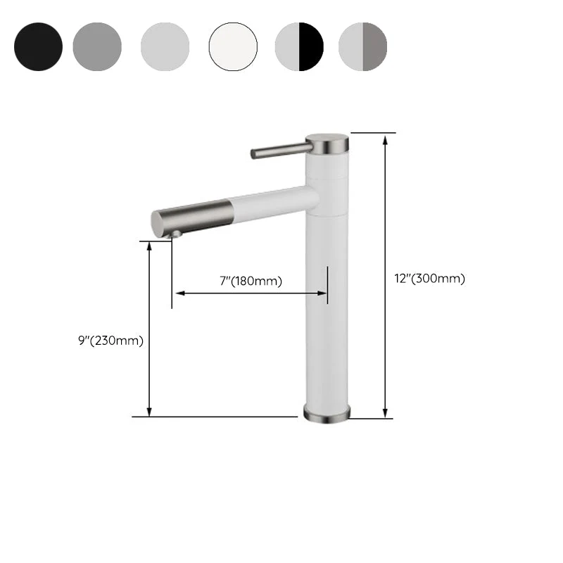Moderner Beckenarmatur Edelstahl Einhebel Niedriger Auslauf Pull-Down Beckenarmatur
