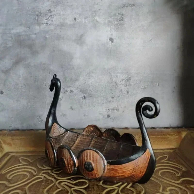 Skanto | Retro Wikingerschiff-Handwerkskunst