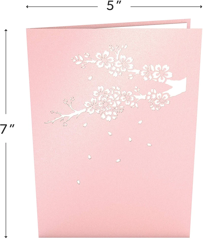 Cherry Blossom Pop Up Card