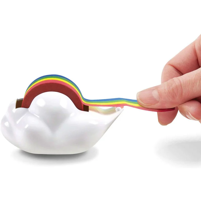 Rainbow Cloud Tape Dispenser
