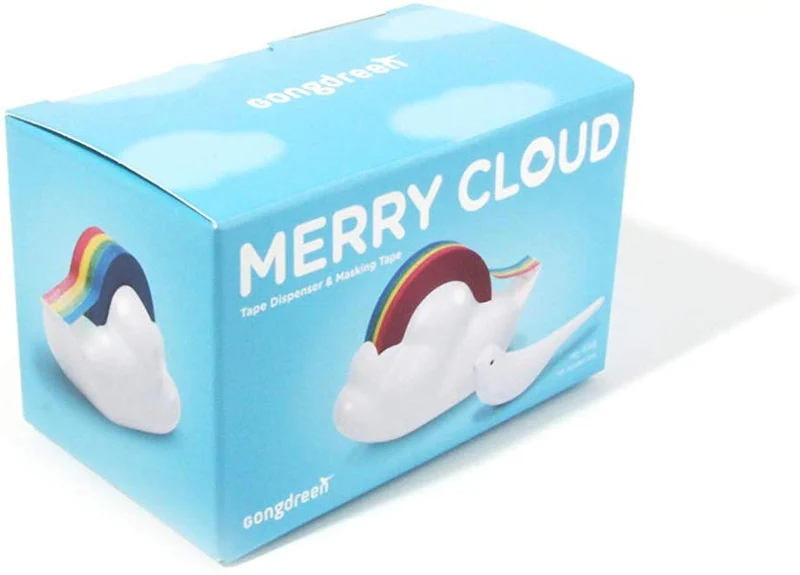 Rainbow Cloud Tape Dispenser