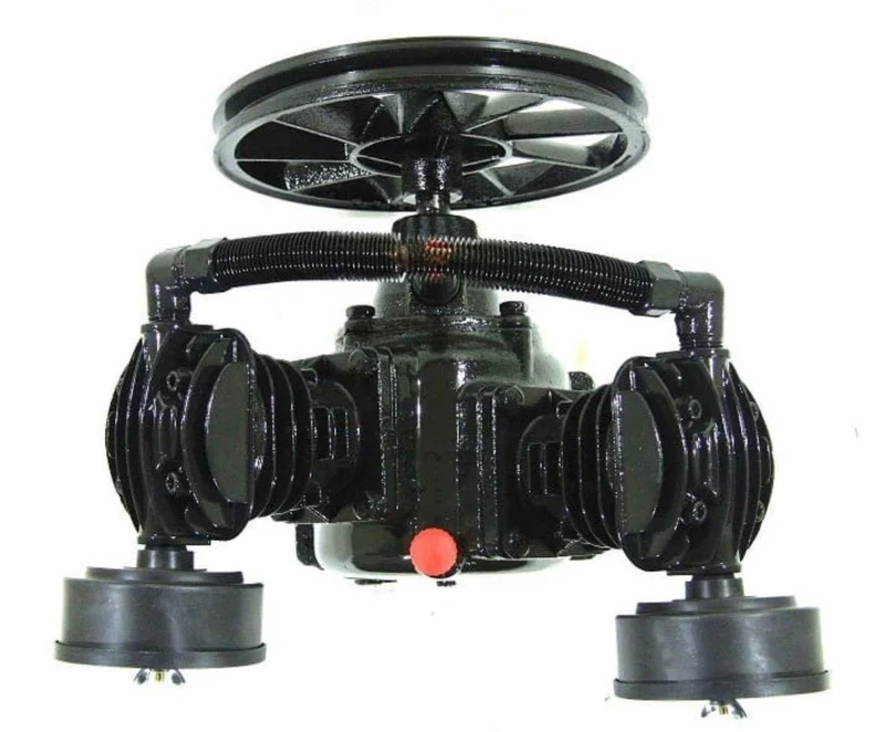 2-Zylinder Kompressorpumpe V-0.48/8 480l/min 8bar ölgeschmiert