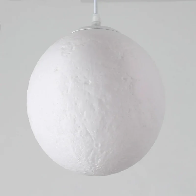 Lunar LED Pendelleuchte - Mond Design Hängelampe für Wohnzimmer & Schlafzimmer | Karnz