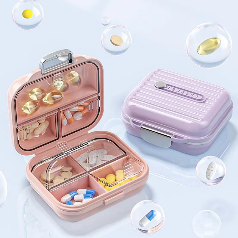 Skanto | Mini tragbare Pillendose