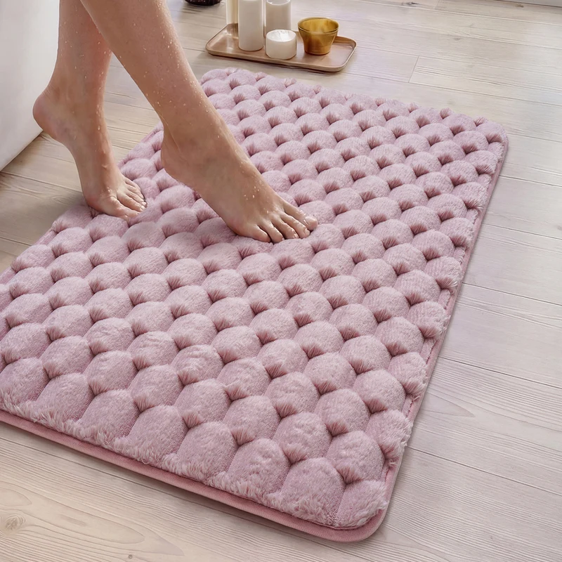 Absorbierende Waben-Badematte