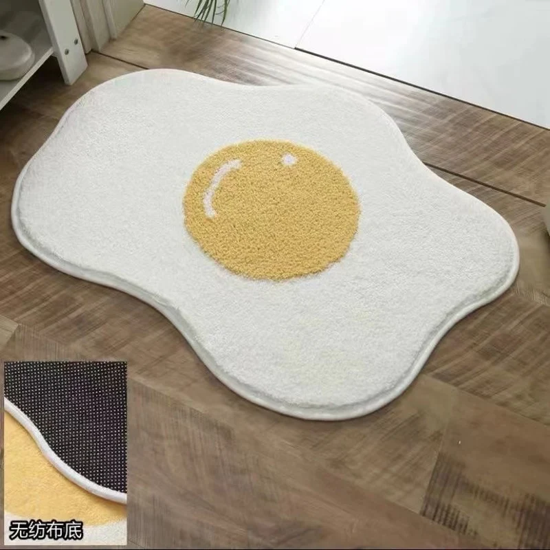Verspielte Hamburger-förmige Matte