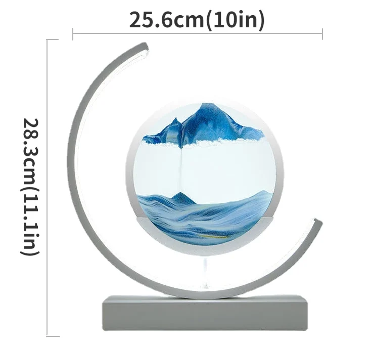 Skanto | LED Sandscape Lampe