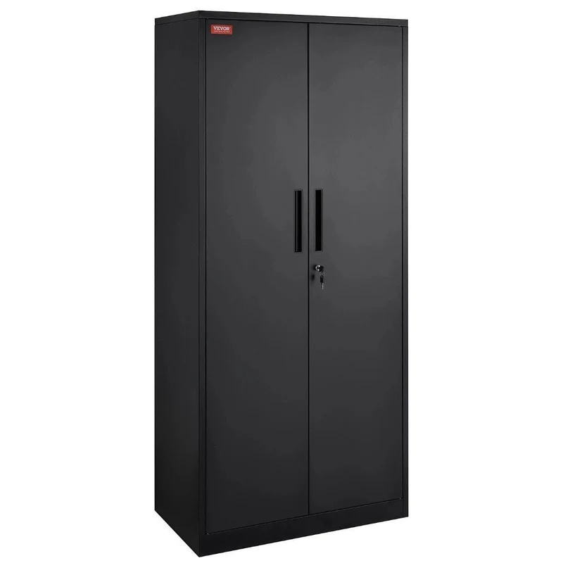 Metall Aktenschrank abschließbar 5 Ebenen Büro bis 450kg