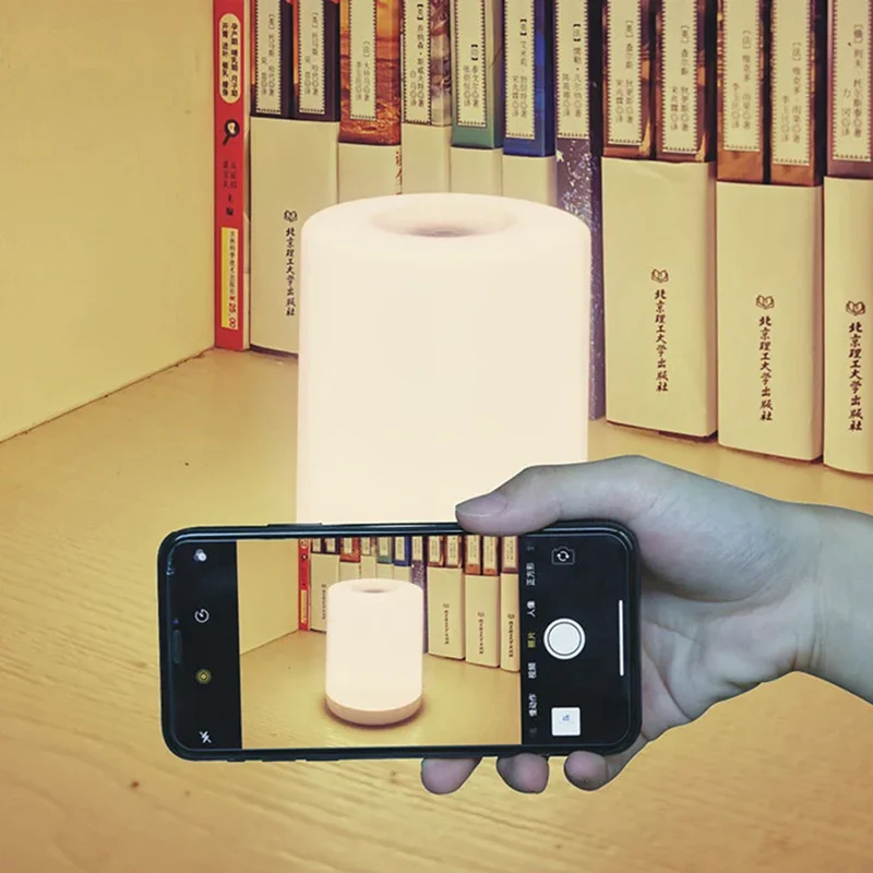 Skanto | Berührungslose wiederaufladbare Tischlampe | Dimmbare LED-Tischlampe mit USB-Anschluss