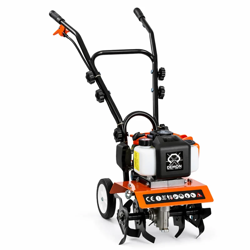 Benzin-Motorhacke 2-Takt 51,7ccm Gartenfräse 30cm
