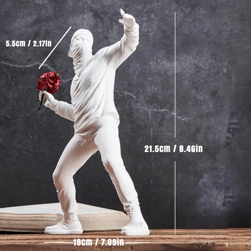 Skanto | Banksy Flower Rioter