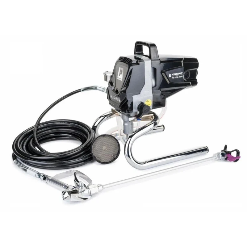 Airless-Lackiergerät 1200 W mit Kolbenpumpe 220 bar