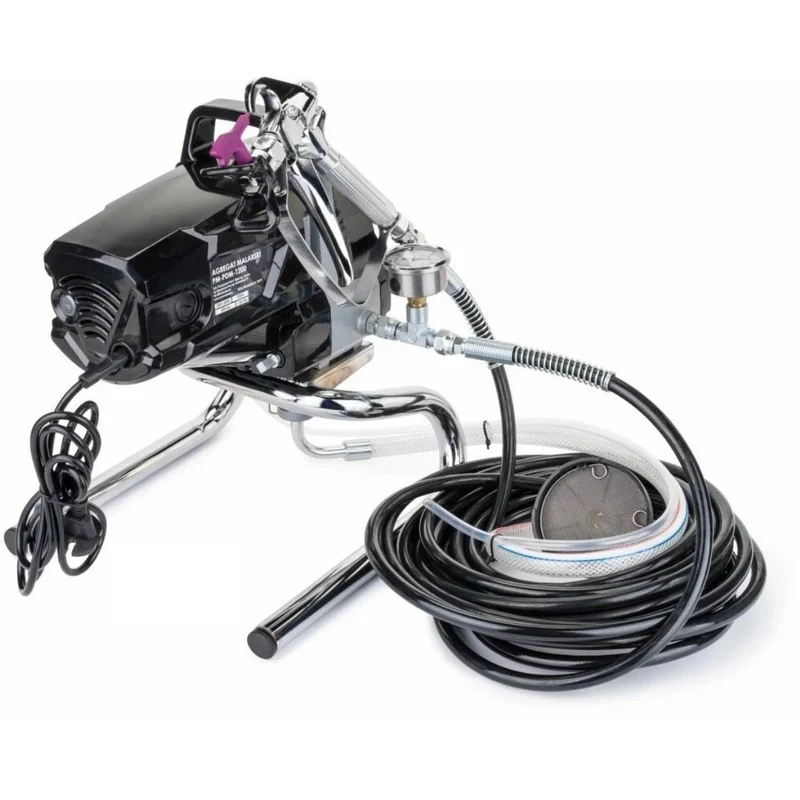 Airless-Lackiergerät 1200 W mit Kolbenpumpe 220 bar