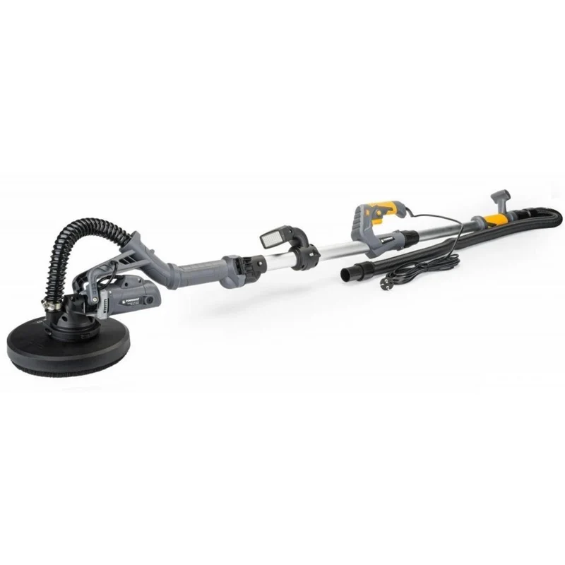 Wand- und Deckenschleifer 1450W mit LED, Teleskop & 2 Schleifköpfen