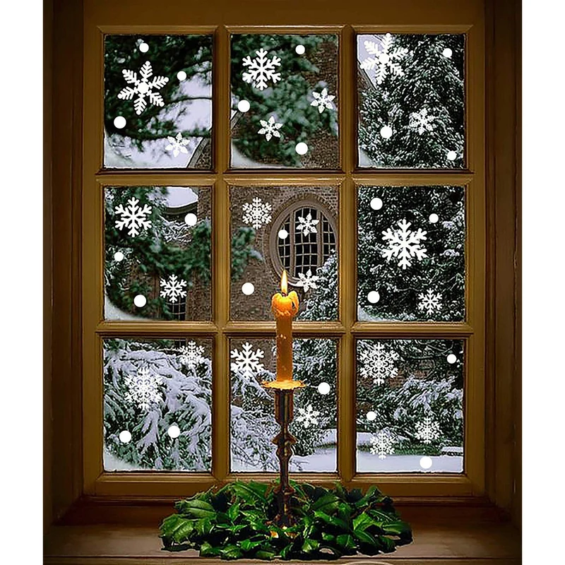Snowflake Window Decals