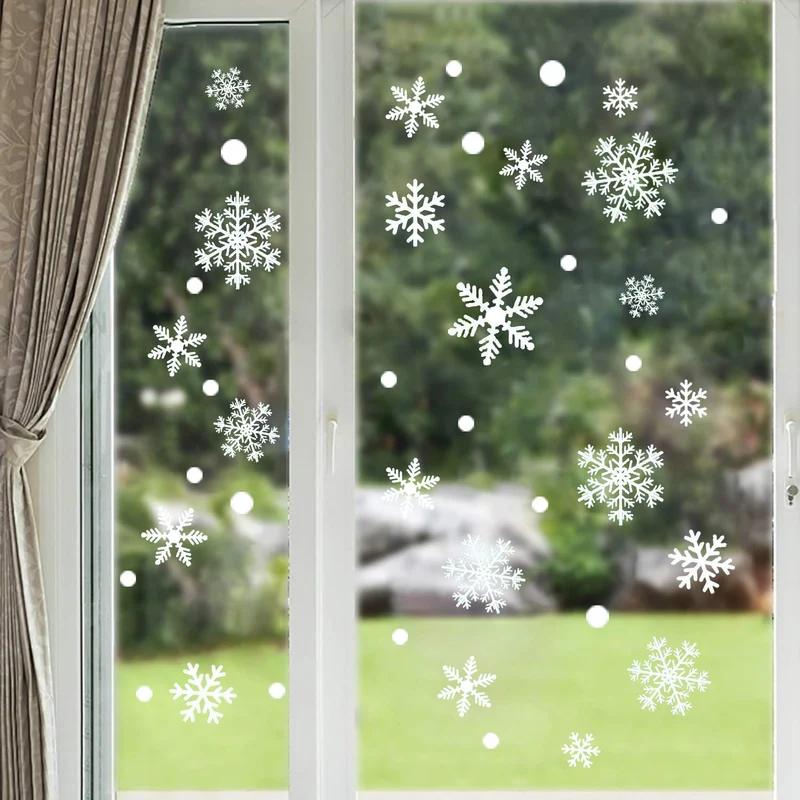 Snowflake Window Decals
