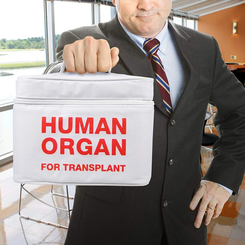 Human Organ Insulated Lunch Bag