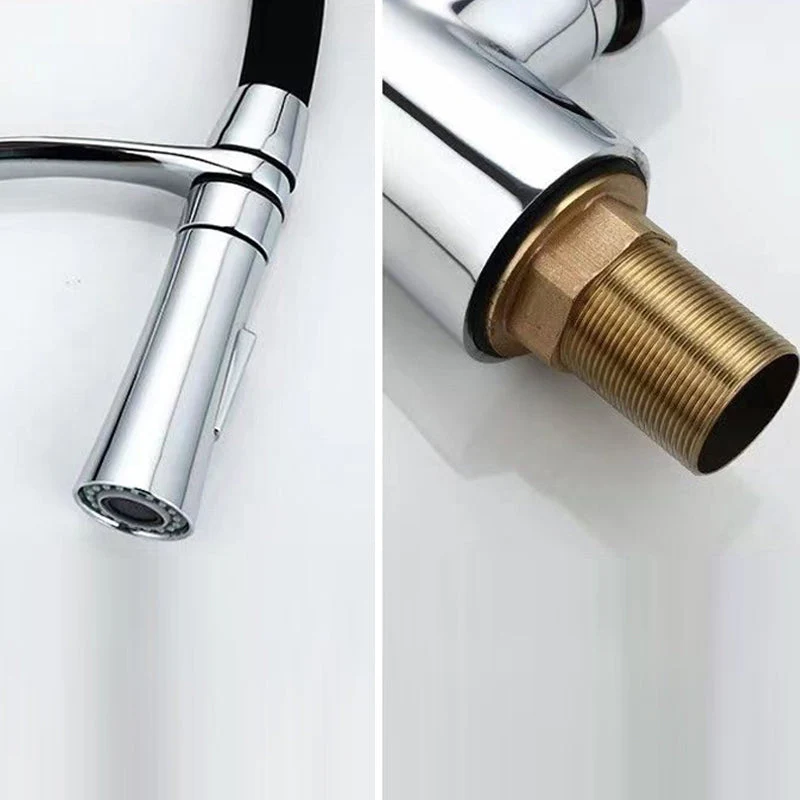 Skanto | Moderne 1-Griff-Armatur Kupfer berührungslos mit Wasserspender Standard-Küchenarmatur