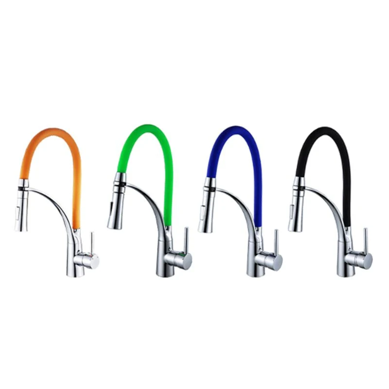 Skanto | Moderne 1-Griff-Armatur Kupfer berührungslos mit Wasserspender Standard-Küchenarmatur