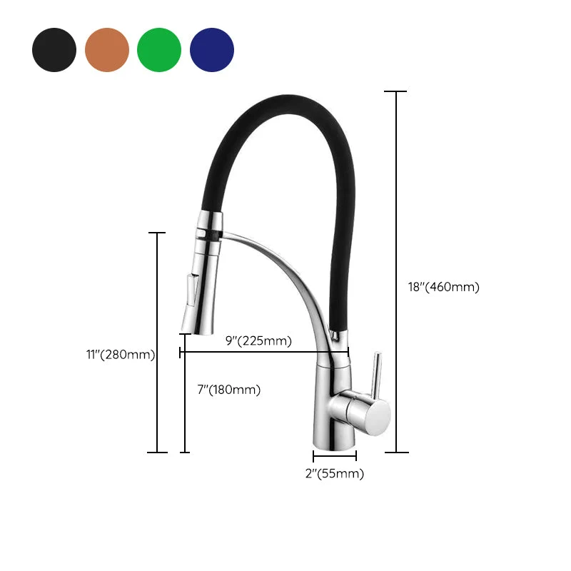 Skanto | Moderne 1-Griff-Armatur Kupfer berührungslos mit Wasserspender Standard-Küchenarmatur