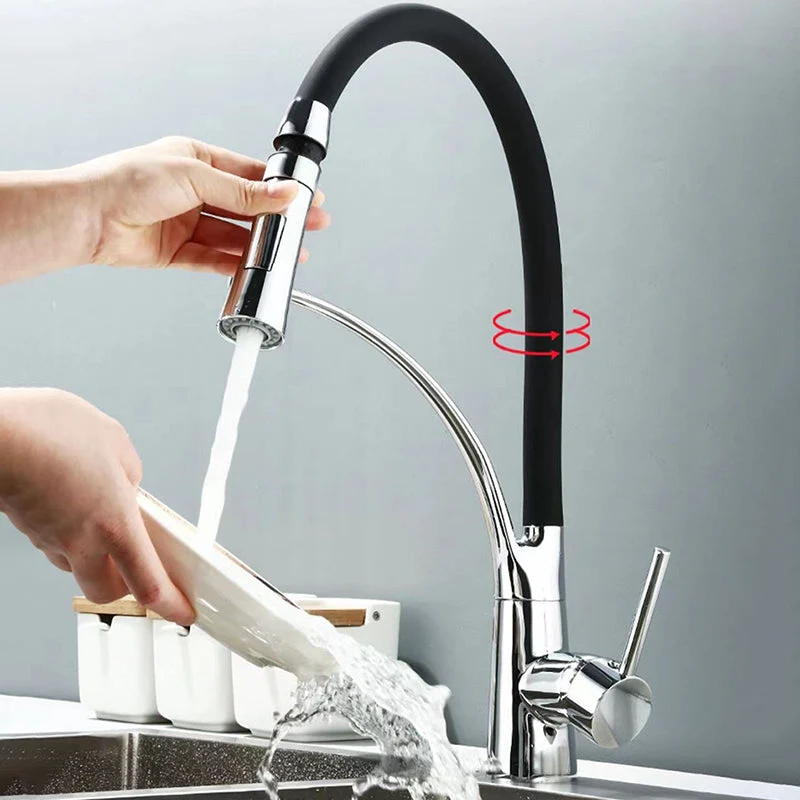 Skanto | Moderne 1-Griff-Armatur Kupfer berührungslos mit Wasserspender Standard-Küchenarmatur