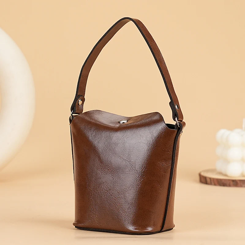 Minimalistische Strukturierte Handtasche