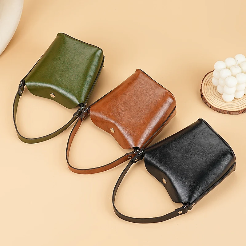 Minimalistische Strukturierte Handtasche