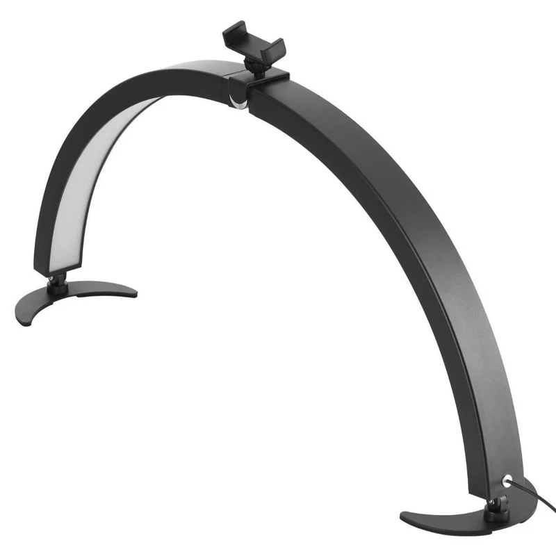 Halbmond LED Schreibtischlampe faltbar – dimmbar & einstellbar