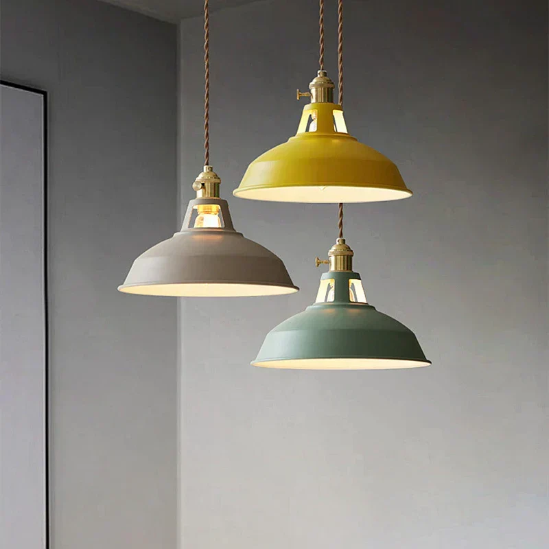Skanto | Nordische Industrielle LED-Pendelleuchte Retro