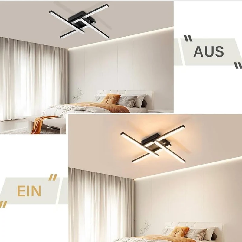 24W Deckenleuchte Leuchte Lampe Deckenlampe Beleuchtung