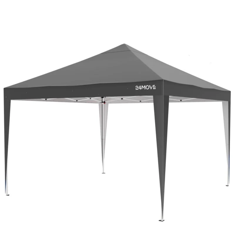 Pavillon 3×3m moderner Sonnenschutz für Garten & Terrasse