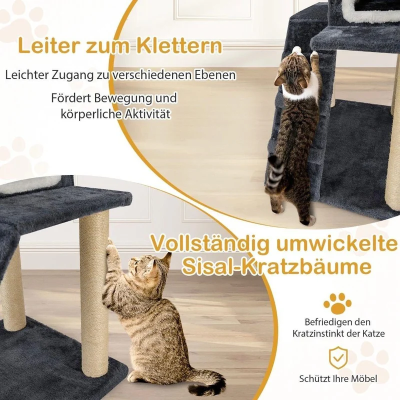 Kompakter Kratzbaum Katzenbaum Katze Haustiere