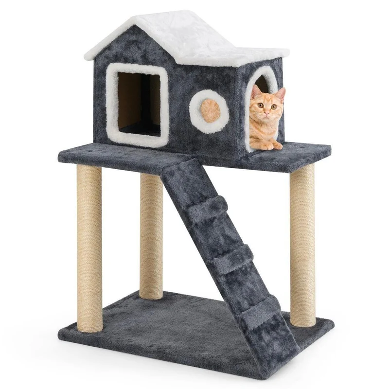 Kompakter Kratzbaum Katzenbaum Katze Haustiere