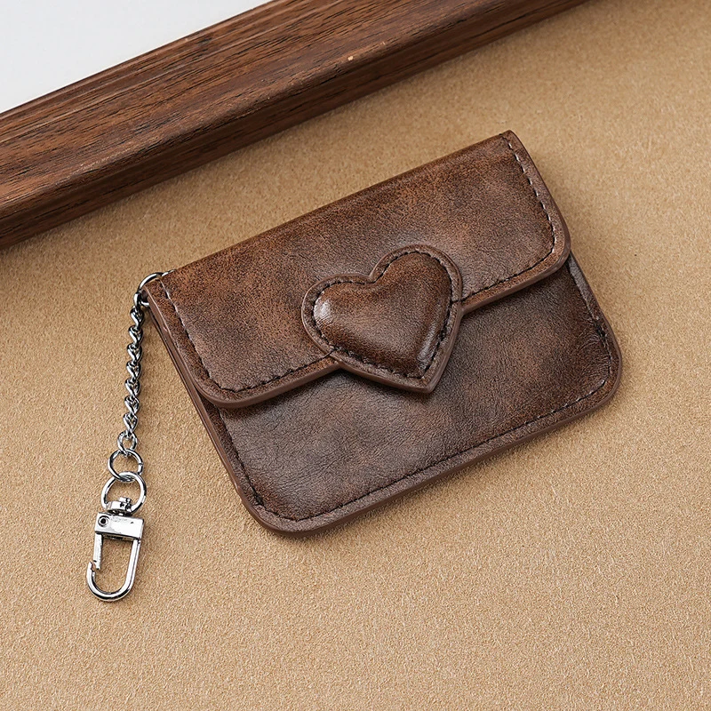 Herz-verzierte Clutch Geldbörse