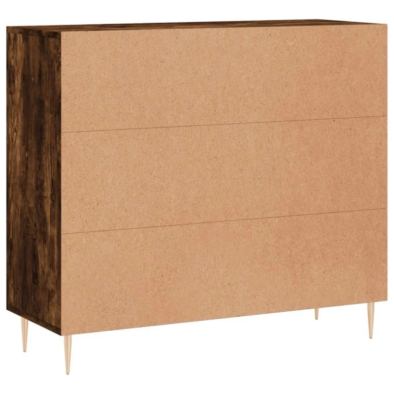 Sideboard im Altholz-Look mit Metallbeinen 90cm