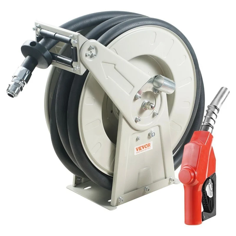 Kraftstoff- & Druckluftschlauchaufroller 20m Automatisch 300 PSI NBR-Schlauch