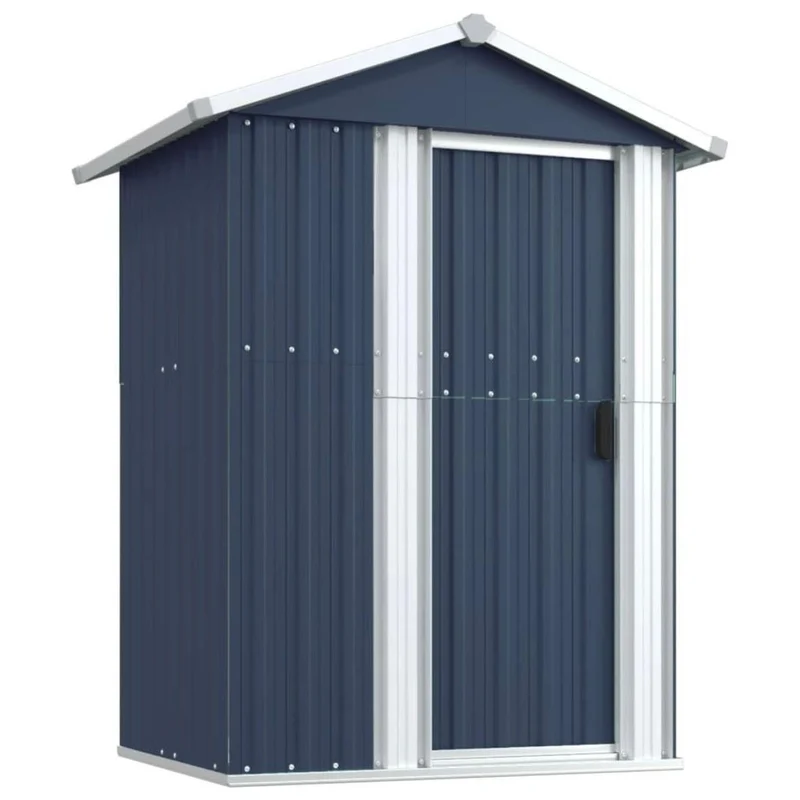 Metall-Gerätehaus mit Satteldach Kompakt & Wetterfest