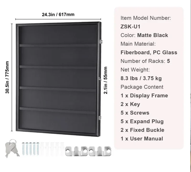 Wandvitrine Wandmöbel Möbel Vitrine Wohnzimmer