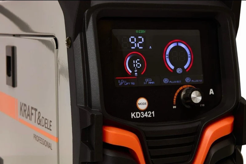 3in1 Inverter-Schweißgerät MIG Flux / WIG Lift / MMA 220A