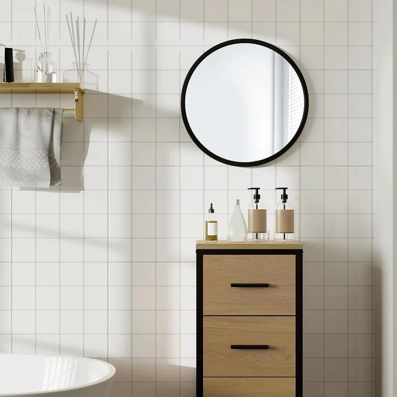 Runder Wandspiegel Spiegel Deko Wohnzimmer Bad
