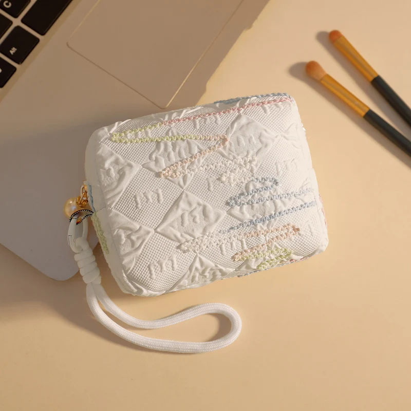 Elegante Reißverschluss Kosmetiktasche
