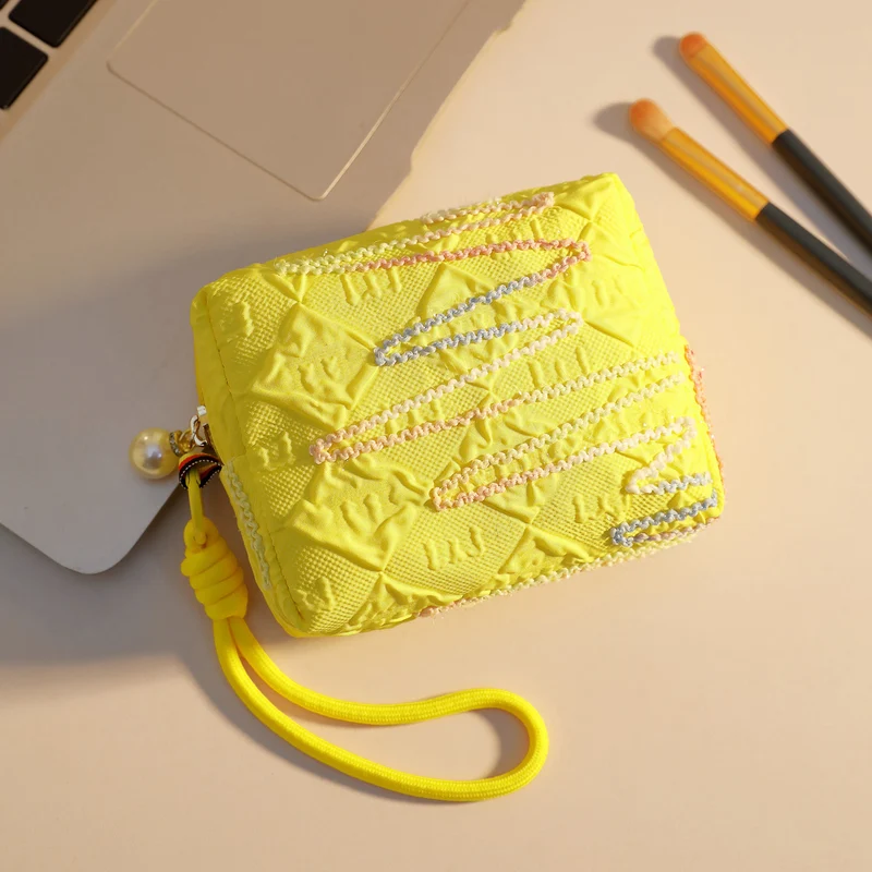 Elegante Reißverschluss Kosmetiktasche