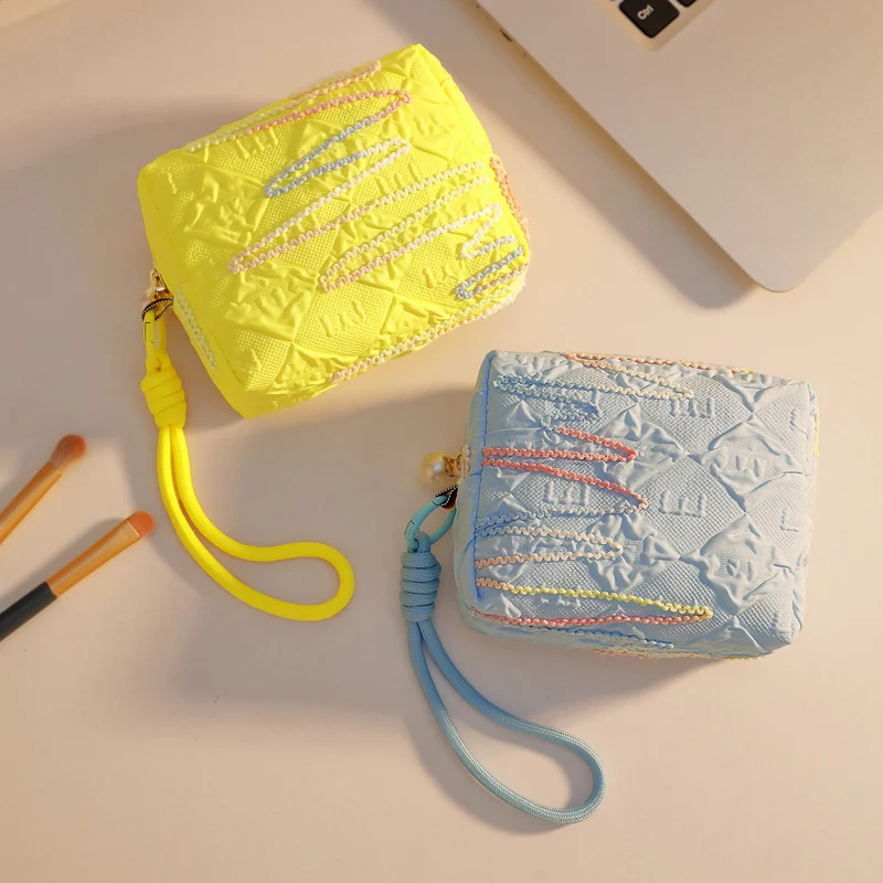 Elegante Reißverschluss Kosmetiktasche