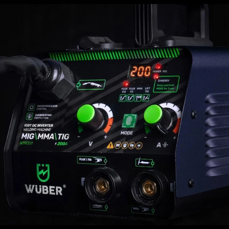 3in1 Inverter Schweißgerät MIG FLUX MMA TIG 200A