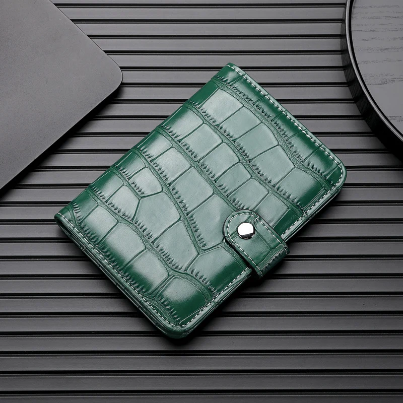 Elegante Krokodilstrukturierte Geldbörse