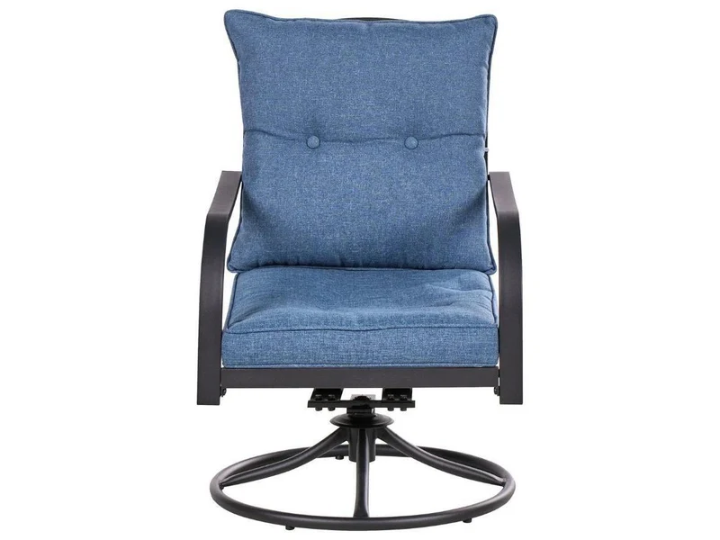 4tlg Gartenset mit Sofa Sessel & Couchtisch Polyratten-Optik