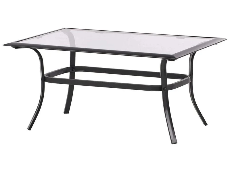 4tlg Gartenset mit Sofa Sessel & Couchtisch Polyratten-Optik