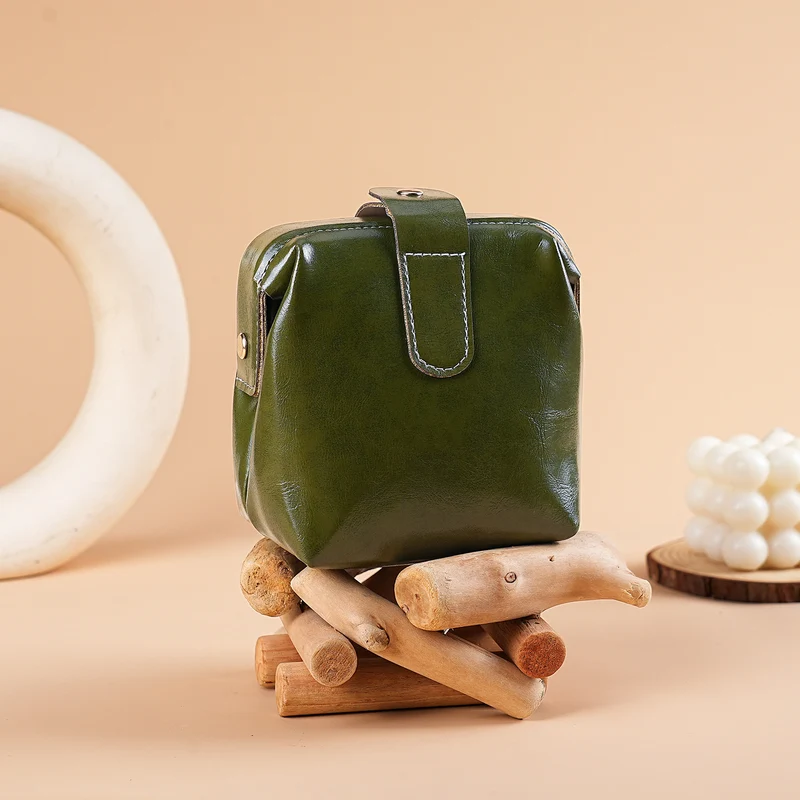 Premium Leder Kosmetiktasche